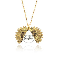 You are my sunshine necklace for special one.