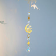 Moon Cat Crystal Sun Catcher Ornaments Decorations